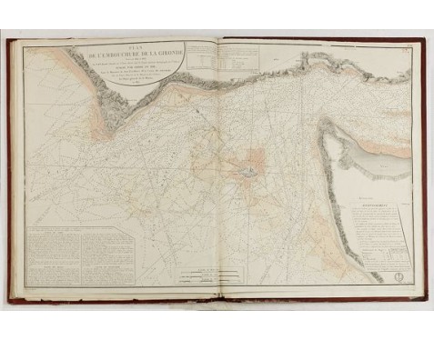 DÉPÔT DES CARTES ET PLANS DE LA MARINE. - Neptune des Côtes Occidentales de France. DÉPÔT DES CARTES ET PLANS DE LA MARINE. - Neptune des Côtes Occidentales de France.