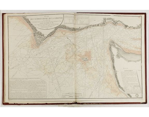 DÉPÔT DES CARTES ET PLANS DE LA MARINE. - Neptune des Côtes Occidentales de France. DÉPÔT DES CARTES ET PLANS DE LA MARINE. - Neptune des Côtes Occidentales de France.