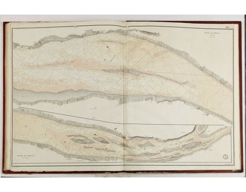 DÉPÔT DES CARTES ET PLANS DE LA MARINE. - Neptune des Côtes Occidentales de France. DÉPÔT DES CARTES ET PLANS DE LA MARINE. - Neptune des Côtes Occidentales de France.