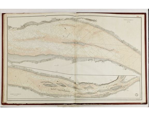 DÉPÔT DES CARTES ET PLANS DE LA MARINE. - Neptune des Côtes Occidentales de France. DÉPÔT DES CARTES ET PLANS DE LA MARINE. - Neptune des Côtes Occidentales de France.