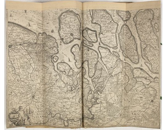 GALLE, Th. - Composite atlas of the Low Countries with 18 double page maps by or after Hessel Gerriotsz. Theodor Galle, etc. GALLE, Th. - Composite atlas of the Low Countries with 18 double page maps by or after Hessel Gerriotsz. Theodor Galle, etc.
