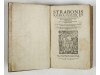 STRABO. - Strabonis nobilissimi et doctissimi philosophi ac geographi Rervm geographicarum commentarij libris XVII contenti, Latini facti Gvilielmo Xylandro Augustano interprete. . . STRABO. - Strabonis nobilissimi et doctissimi philosophi ac geographi Rervm geographicarum commentarij libris XVII contenti, Latini facti Gvilielmo Xylandro Augustano interprete. . .