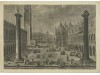 KILIAN, Christoph Gustav. - Veduta della Piazza di S. Marco dall' Orologgio. / Veduta della Piazzetta. / Veduto della Piazza di S. Marco in Venezia. KILIAN, Christoph Gustav. - Veduta della Piazza di S. Marco dall' Orologgio. / Veduta della Piazzetta. / Veduto della Piazza di S. Marco in Venezia.