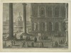 KILIAN, Christoph Gustav. - Veduta della Piazza di S. Marco dall' Orologgio. / Veduta della Piazzetta. / Veduto della Piazza di S. Marco in Venezia. KILIAN, Christoph Gustav. - Veduta della Piazza di S. Marco dall' Orologgio. / Veduta della Piazzetta. / Veduto della Piazza di S. Marco in Venezia.