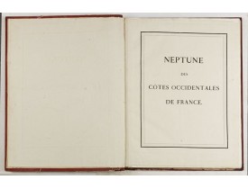 DÉPÔT DES CARTES ET PLANS DE LA MARINE. -  Neptune des Côtes Occidentales de France.