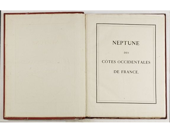 DÉPÔT DES CARTES ET PLANS DE LA MARINE. - Neptune des Côtes Occidentales de France. DÉPÔT DES CARTES ET PLANS DE LA MARINE. - Neptune des Côtes Occidentales de France.