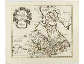 COVENS, J./ MORTIER, C. -  Carte du Canada ou de la Nouvelle France.