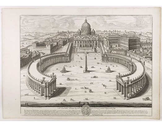 DE ROSSI, G. - La Basilica Vaticana consacrata al Principe de gli Apostoli . . . DE ROSSI, G. - La Basilica Vaticana consacrata al Principe de gli Apostoli . . .