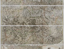 COVENS, J. / MORTIER, C. -  Theatre de la Guerre en Savoie et en Piémont - Le Dauphiné, La Bresse - Partie du Lionnois et de la Provence./ Theatre de la guerre en Dauphiné et en Provence…