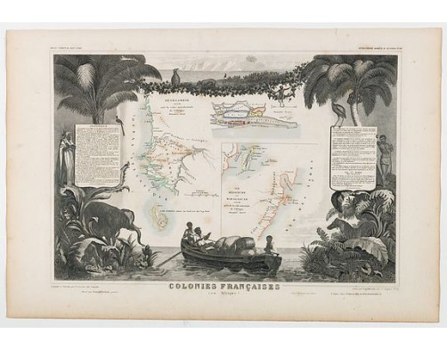 LEVASSEUR, V. -  Colonies Françaises (en Afrique). N°91.