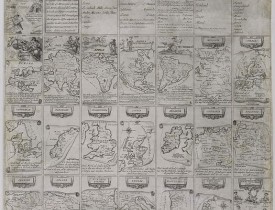 ANONYMOUS -  Gioco Geografico dell' Europa. [An anonymous Tarocchi pack of cards featuring maps]