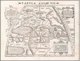 MÜNSTER, S. -  Tabula Asiae VII. MÜNSTER, S. -  Tabula Asiae VII.