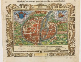 MÜNSTER,S. -  [Paris] Die Statt Paris etlicher maß figuriert und contrafehret nach jetziger Gelegenheit.