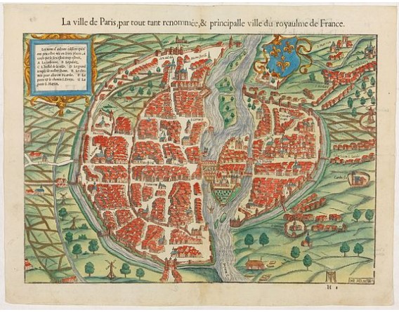 MÜNSTER,S. -  La ville de Paris, par tout tant renommée & principalle ville du royaulme de France.