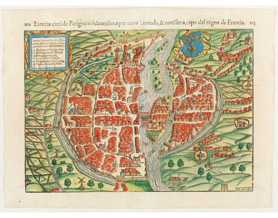 MÜNSTER,S. -  Lutezia citta de Parigini celebratissima per tuto. . .