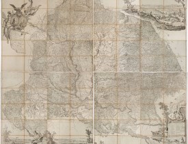 Müller Ignácz ( Müller Ignác) -  Mappa Geographica novissima Regni Hungariae divisi in suos Comitatus cum Districtibus Jazygum et Cumanorum, Banatus Temesiensis ejusque Districtuum nec non Regnorum Croatiae, Slavoniae, Dalmatiae, Magni Principatus Transsy
