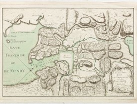 LE ROUGE, G.-L. -  L’Isthme de L’Acadie, Baye du Beaubassin, en Anglois Shegnekto, environs du Fort Beausejour