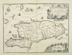 FER, N. de. / DANET, G. -  L'Isle St. Domingue ou Espagnole. . .