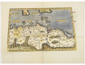 PTOLEMEE, C. / TRECHSEL, G. -  Aphricae Tabula secunda continet. PTOLEMEE, C. / TRECHSEL, G. -  Aphricae Tabula secunda continet.