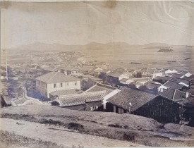 ANONYME / FRANDIN, J. H. (attribué à). -  Album de photographies :  Vues de Corée, de Thaïlande, du Cambodge et de ses habitants et princes.