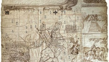Auction of Vichy-Boym map of China