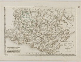 BONNE, R. -   Départements et districts de Provence.