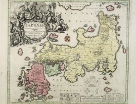 SEUTTER, M. -  Regni Japoniae Nova Mappa Geographica..