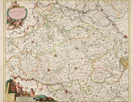 VISSCHER , N. -  Ducatus Lutzenburgi Novissima et Accuratissima Delineatio.