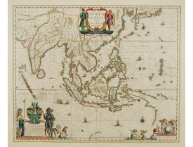 BLAEU, W. -  India quae Orientalis. BLAEU, W. -  India quae Orientalis.