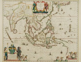 BLAEU, W. -  India quae Orientalis.