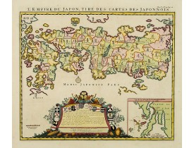 CHATELAIN, H. -  L'Empire du Japon, tire des cartes des Japonnois. CHATELAIN, H. -  L'Empire du Japon, tire des cartes des Japonnois.