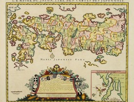 CHATELAIN, H. -  L'Empire du Japon, tire des cartes des Japonnois.