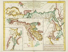 DIDEROT, D. -  Nouvelle representation des cotes nord et est de l'Asie..