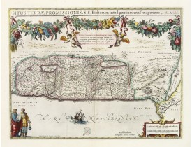 HONDIUS, H. -  Situs Terrae Promissionis.S.S.Bibliorum intelligentiam..