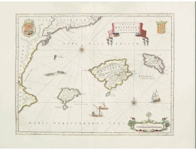 BLAEU, W. -  Insulae Balearides et Pytiusae.