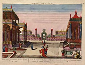 CARMINE, I. -  Vue des Promenades et les Fontaines d'Ispahan.