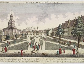 PROBST, G.B. -  Vue de L'Hotel de Batavie..