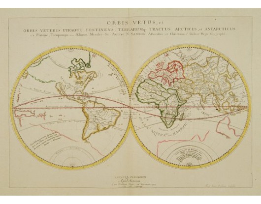SANSON, N. - Orbis Vetus, et.. Auctore N.Sanson.. SANSON, N. - Orbis Vetus, et.. Auctore N.Sanson..
