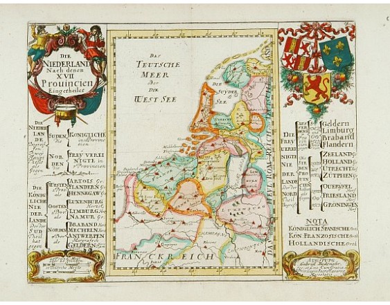BODENEHR, G. - Die Niederland..XVII Provincien.. BODENEHR, G. - Die Niederland..XVII Provincien..