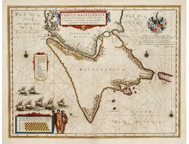 BLAEU, J. -  Tabula Magellanica. BLAEU, J. -  Tabula Magellanica.