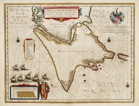 BLAEU, J. -  Tabula Magellanica.