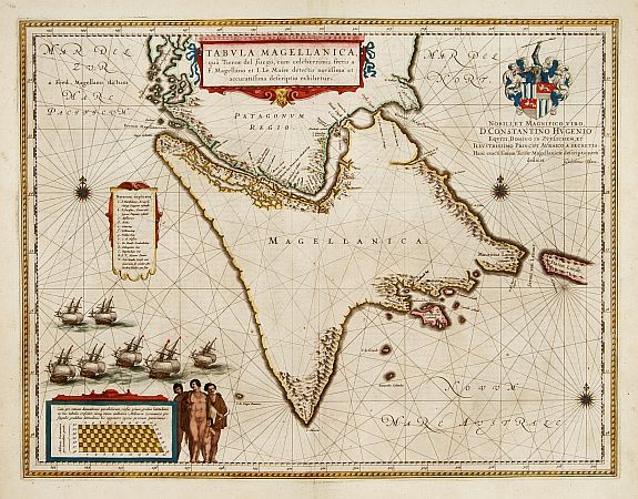 BLAEU, J. - Tabula Magellanica. BLAEU, J. - Tabula Magellanica.