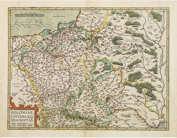 ORTELIUS, A. -  Poloniae, Lituaniaeq descriptio.