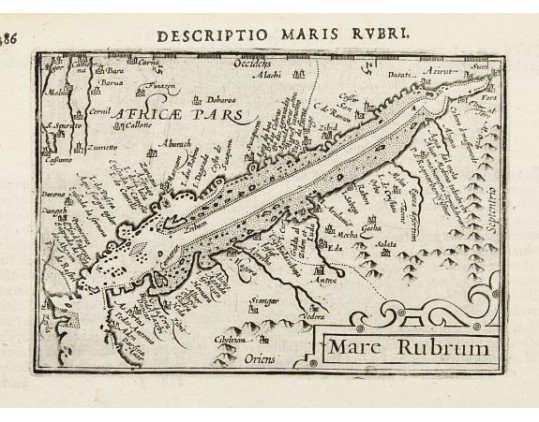 BERTIUS, P. -  Mare Rubrum.