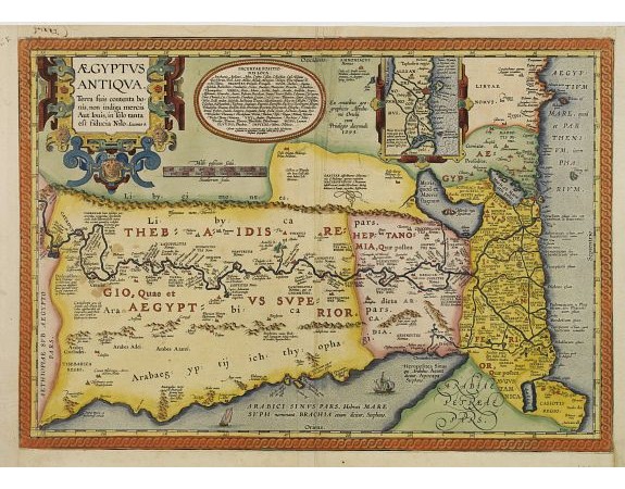 ORTELIUS, A. - Aegyptus Antiqua. ORTELIUS, A. - Aegyptus Antiqua.