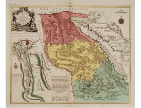 LOTTER,C. -  Le cours entier du grand et Fameux Nil.. LOTTER,C. -  Le cours entier du grand et Fameux Nil..