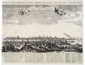 VAN DEN HOEYE, R. -  Constantinopolitanae urbis effigies ad vivum expressa.