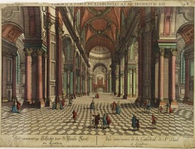 ACADEMIE IMPERIALE -  Vue interiere de la Cathedrale de St.Paul a Londres.