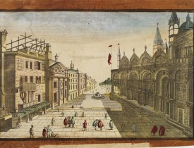 ANONYME -  Place de l'Eglise de St.Marc et la grande Place terminee..