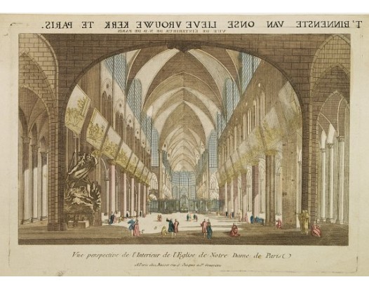 MONDHARE - Vue perspective de l'Interieur de l'Eglise de Notre Dame. . . MONDHARE - Vue perspective de l'Interieur de l'Eglise de Notre Dame. . .